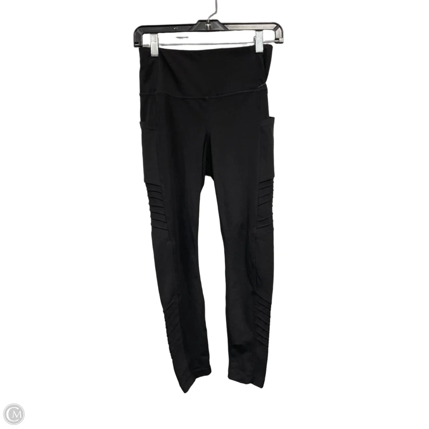 Athletic Leggings By Yogalicious In Black, Size: M