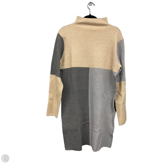 Sweater By Impeccable Pig In Cream & Grey, Size: L