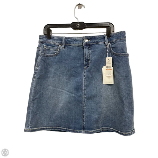 Skirt Mini & Short By Tommy Bahama In Blue Denim, Size: 12