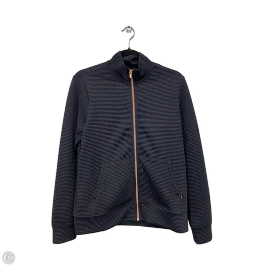 Athletic Jacket By Skechers In Black, Size: S
