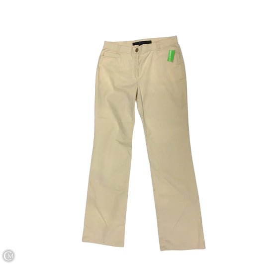 Jeans Designer By Escada In Yellow, Size: 14