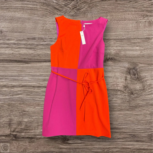 Dress Casual Midi By Trina Turk In Orange & Pink, Size: 14