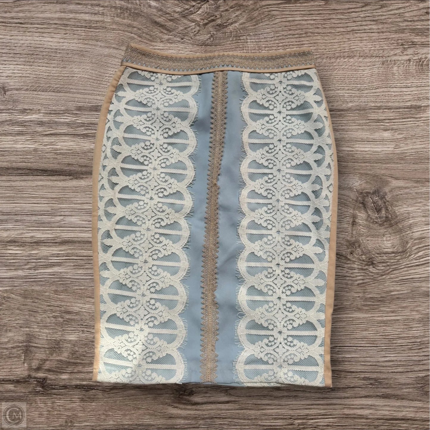 Skirt Mini & Short By Endless Rose In Blue & Brown, Size: M