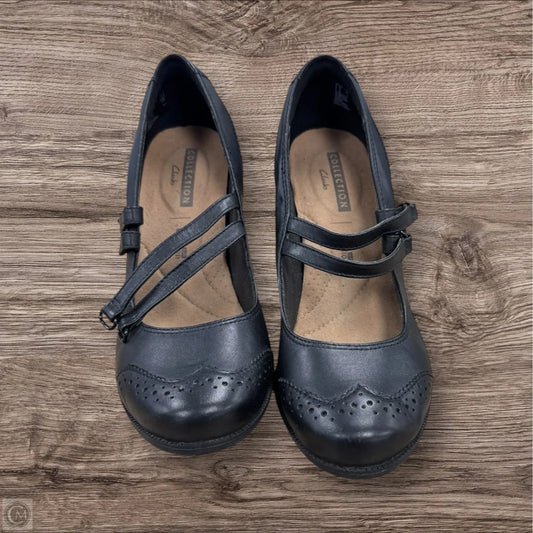 Shoes Heels Block By Clarks In Black, Size: 7.5