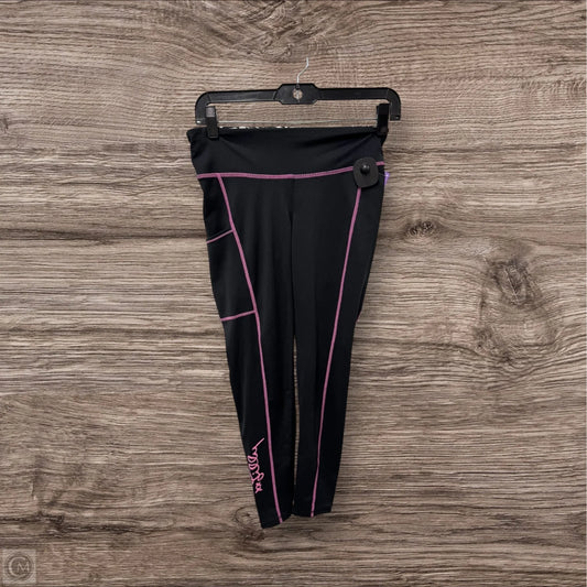 Pants Designer By Lilly Pulitzer In Black & Pink, Size: S