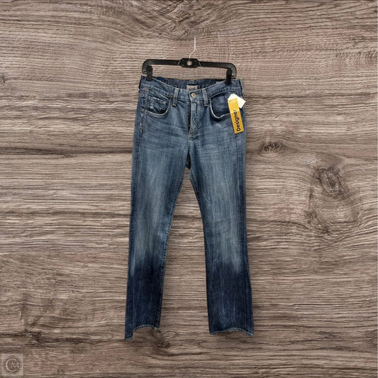 Jeans Straight By Citizens Of Humanity In Blue Denim, Size: 8