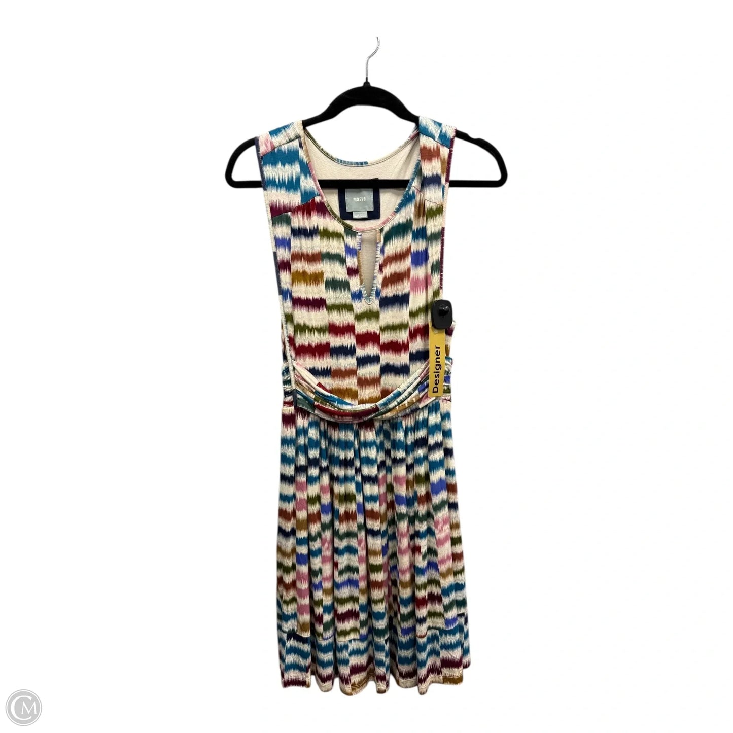 Dress Casual Midi By Maeve In Blue & Red, Size: S