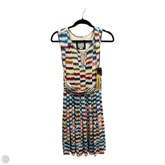Dress Casual Midi By Maeve In Blue & Red, Size: S