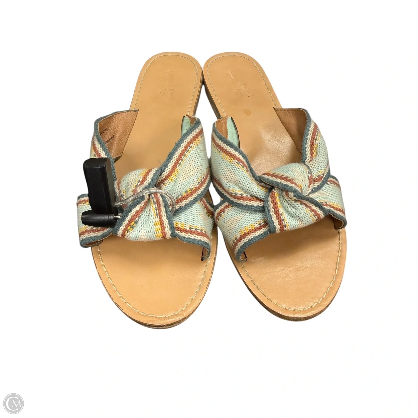 Sandals Flats By Universal Thread In Blue, Size: 9