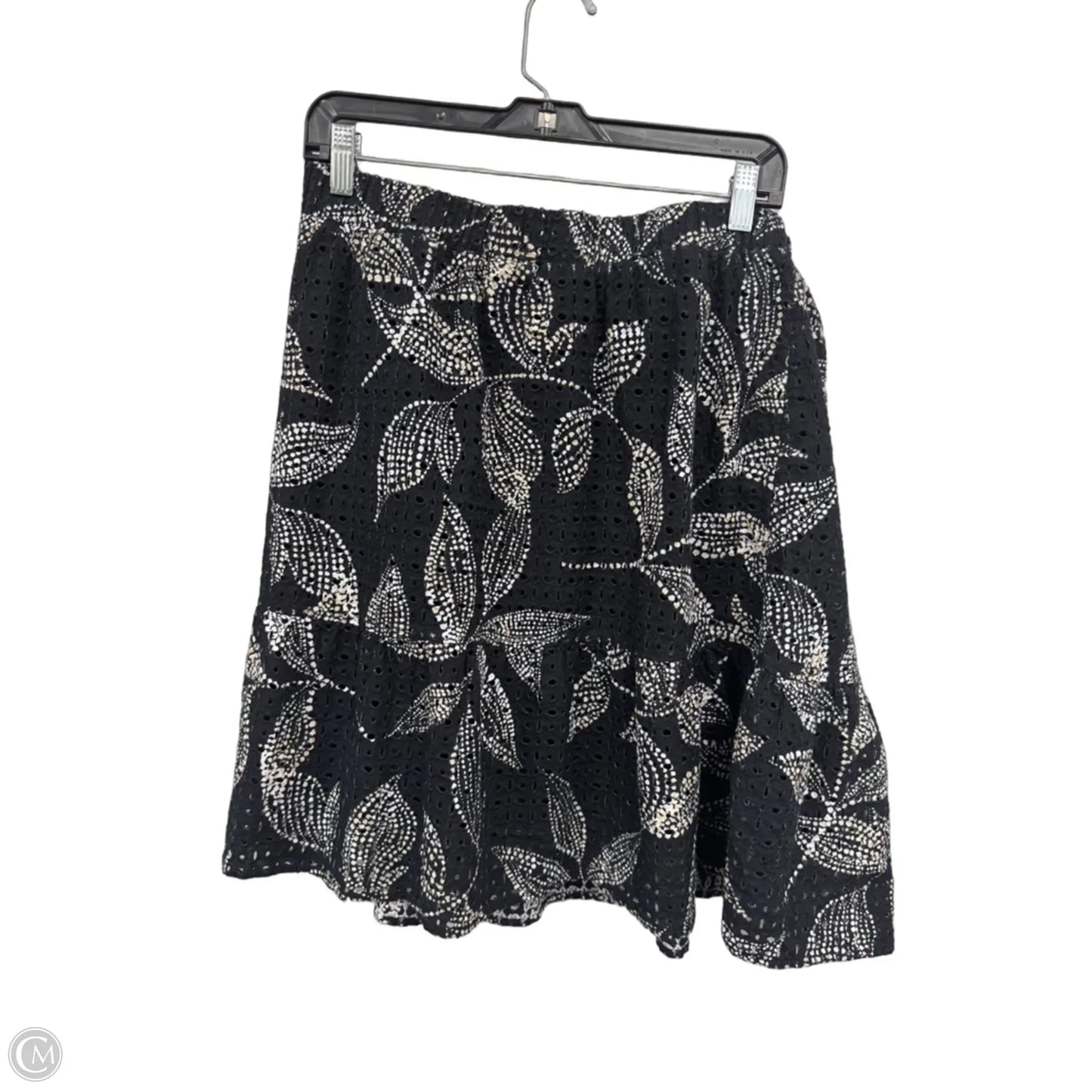 Skirt Midi By Lane Bryant In Black & White, Size: 18