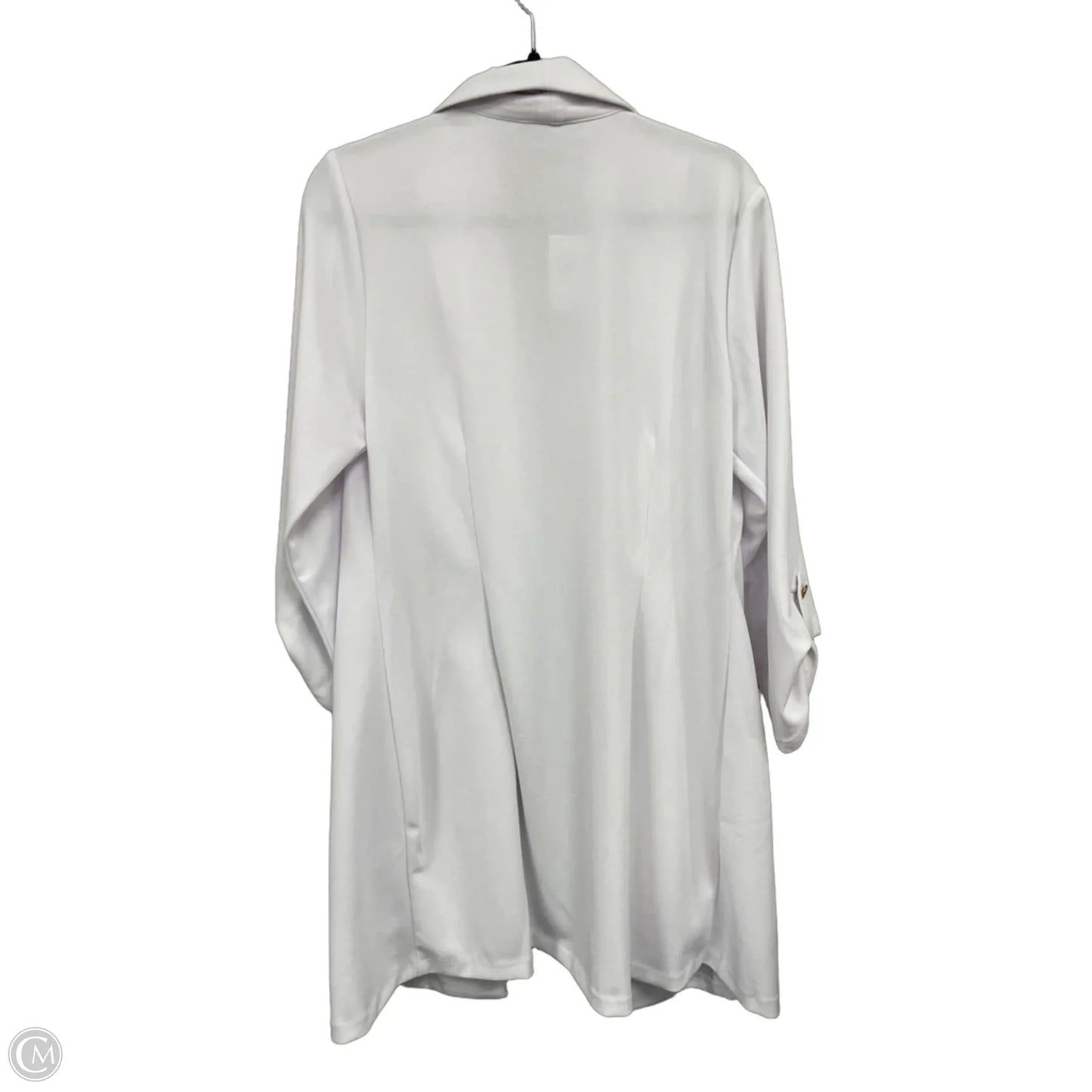 Cardigan By Ashley Stewart In White, Size: M