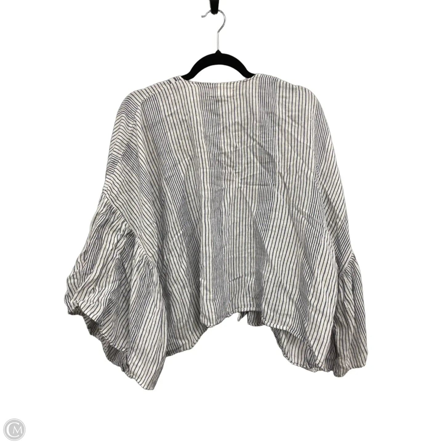 Cardigan By Universal Thread In Striped Pattern, Size: Osfm