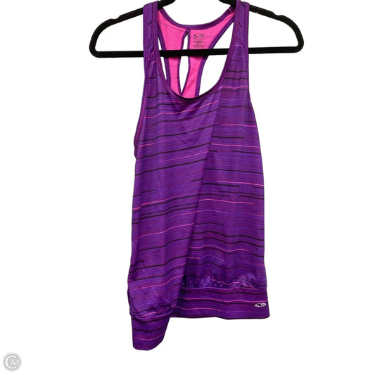 Athletic Tank Top By Champion In Purple, Size: Sp