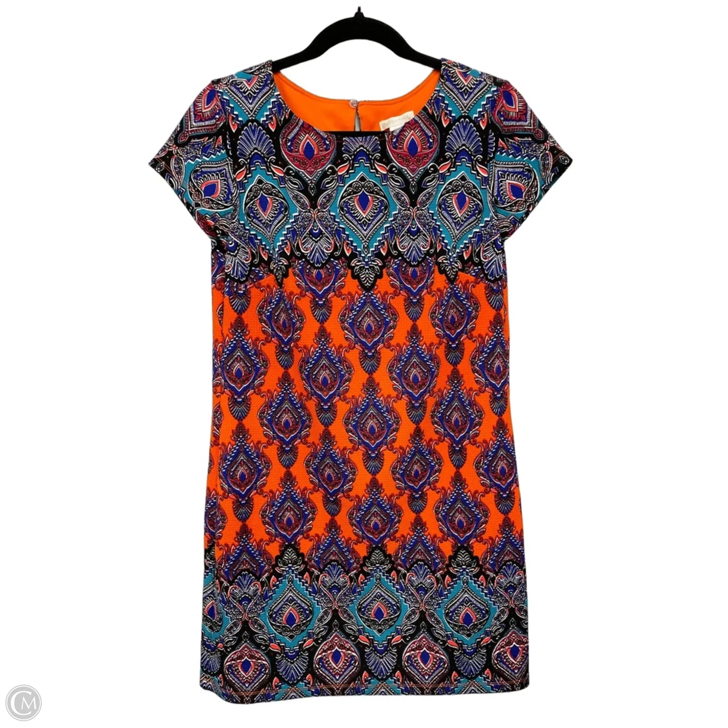 Dress Casual Short By London Times In Paisley Print, Size: 6