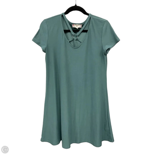Dress Casual Short By Pink Rose In Green, Size: M