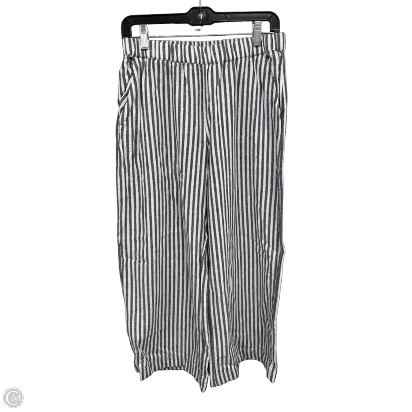 Pants Wide Leg By Caslon In Striped Pattern, Size: S