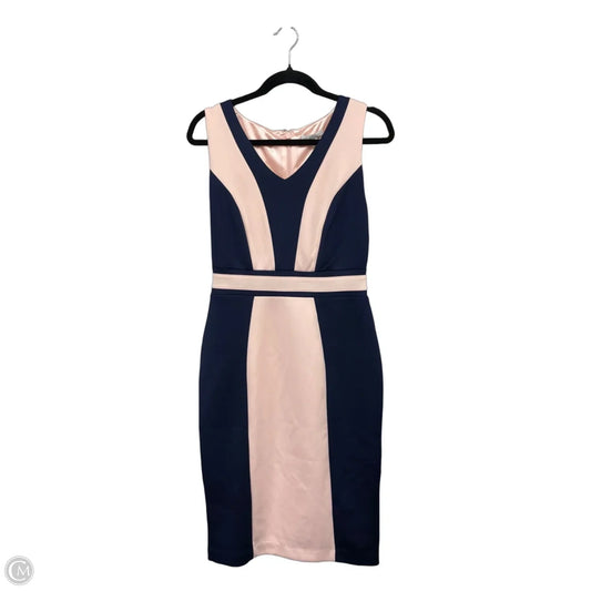 Dress Casual Midi By New York And Co In Navy, Size: S