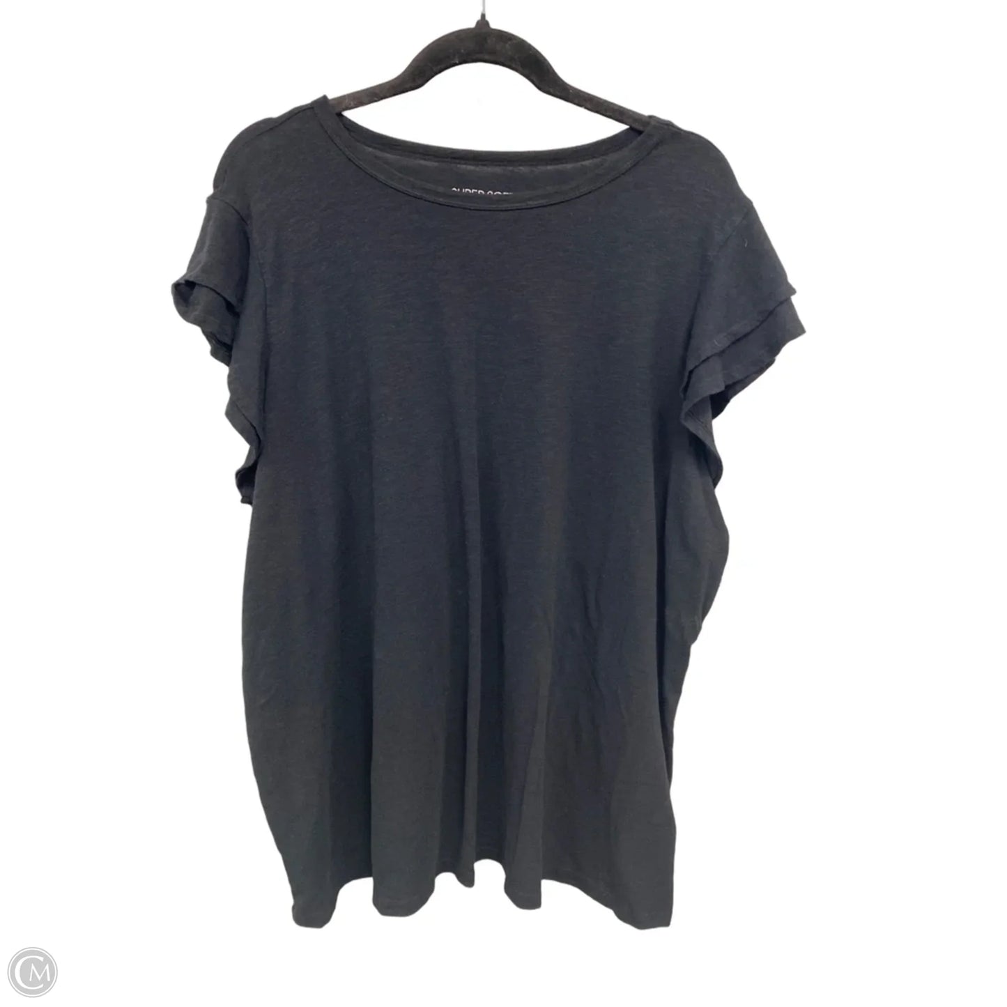 Top Short Sleeve By Torrid In Black, Size: 3x