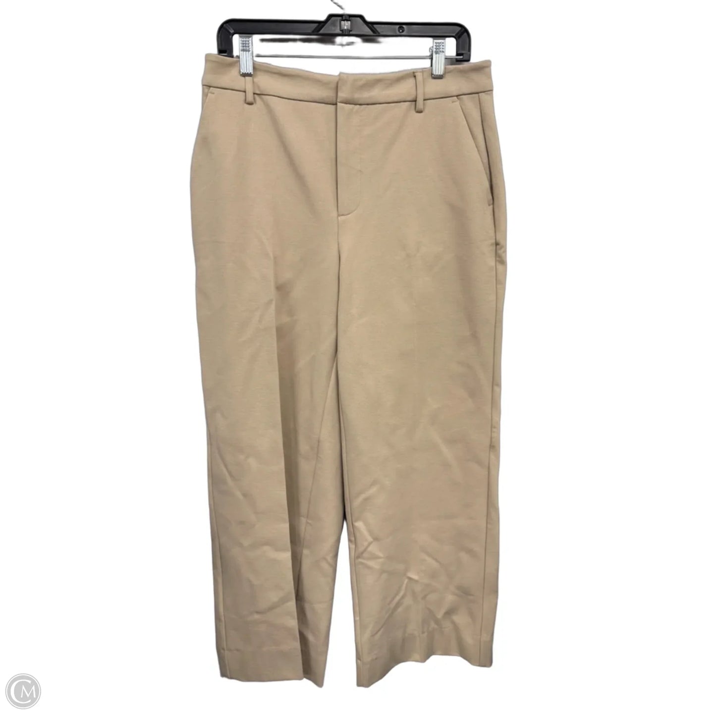 Pants Wide Leg By Liverpool In Beige, Size: 12