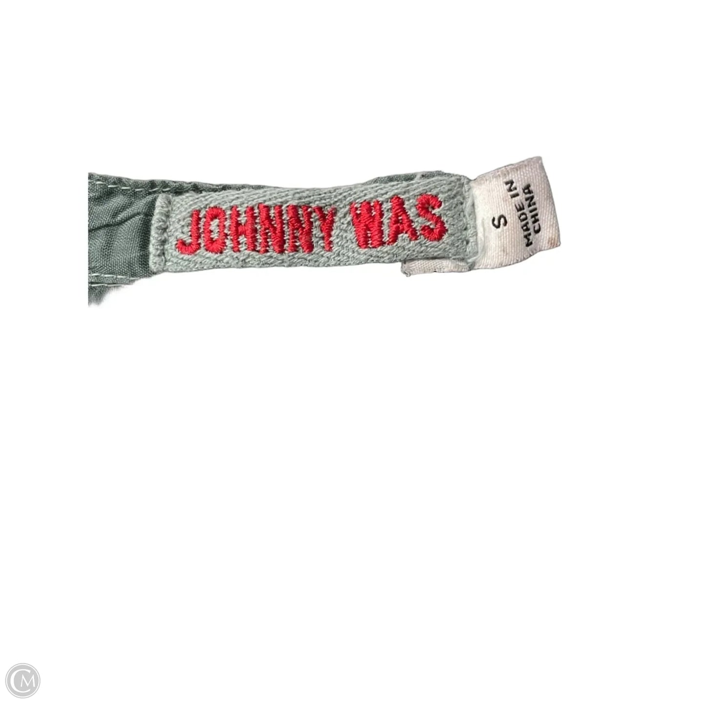 Top Long Sleeve By Johnny Was In Green, Size: S