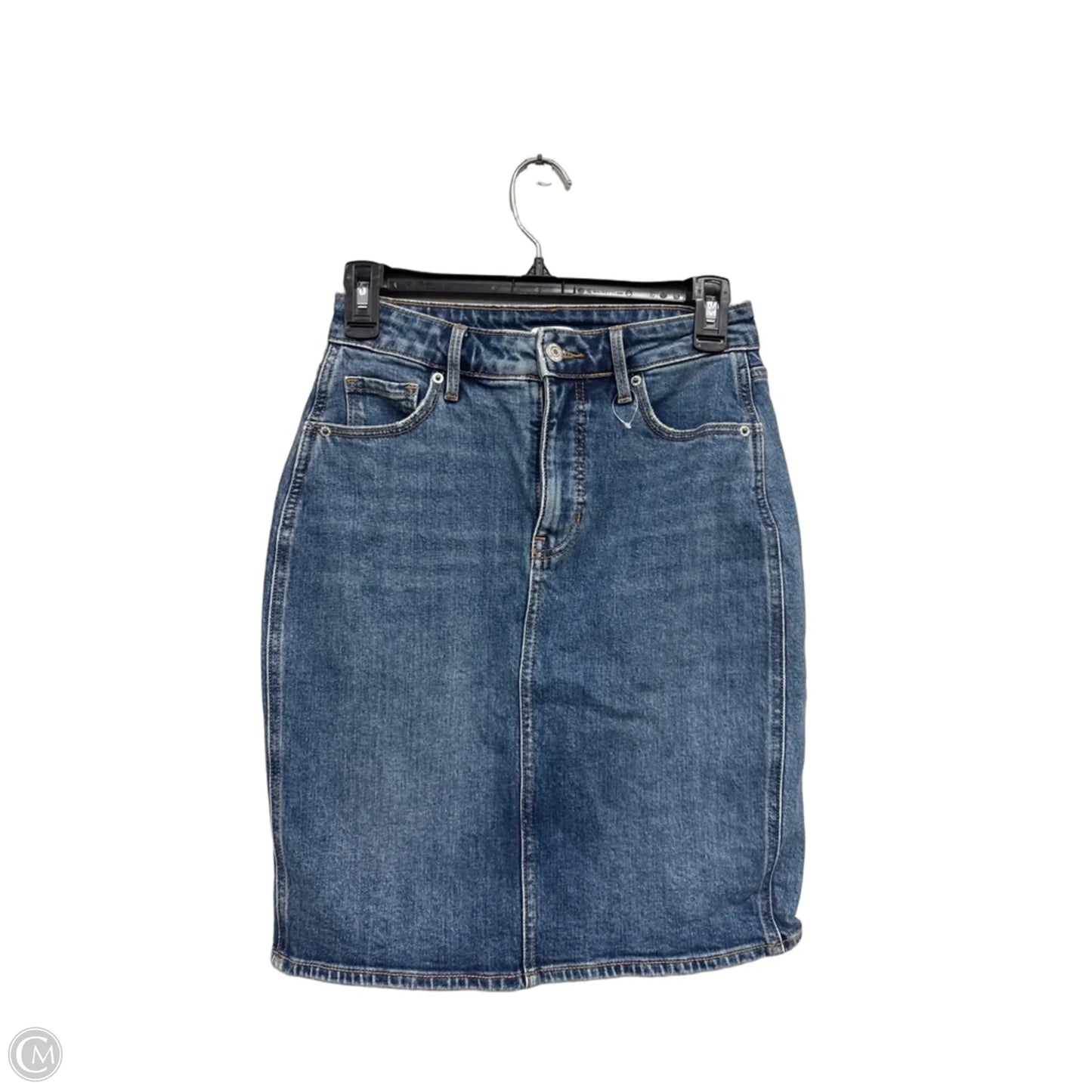 Skirt Mini & Short By Old Navy In Blue Denim, Size: 0