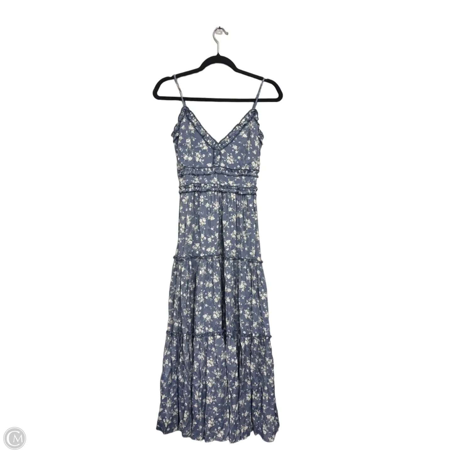 Dress Casual Maxi By Altard State In Blue & White, Size: S