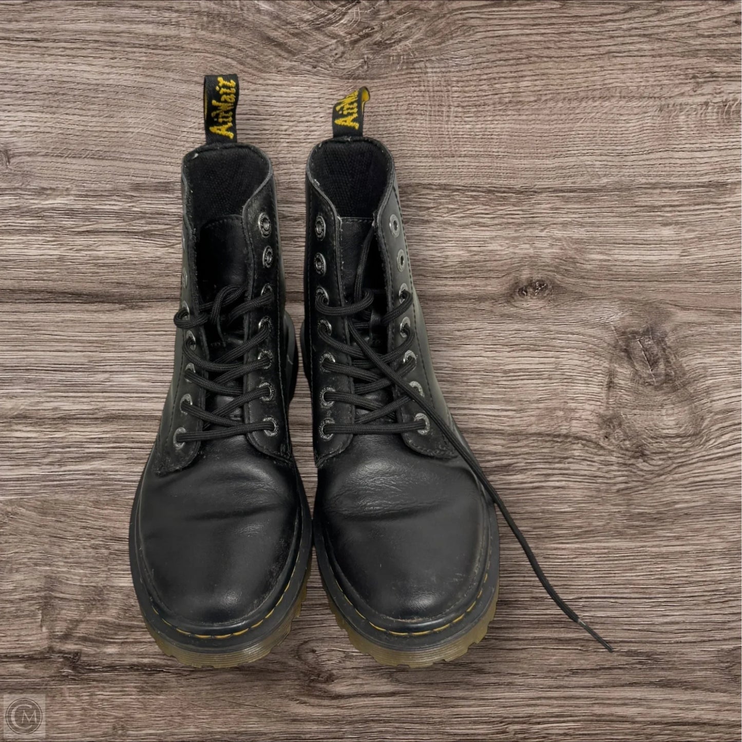 Boots Combat By Dr Martens In Black, Size: 6