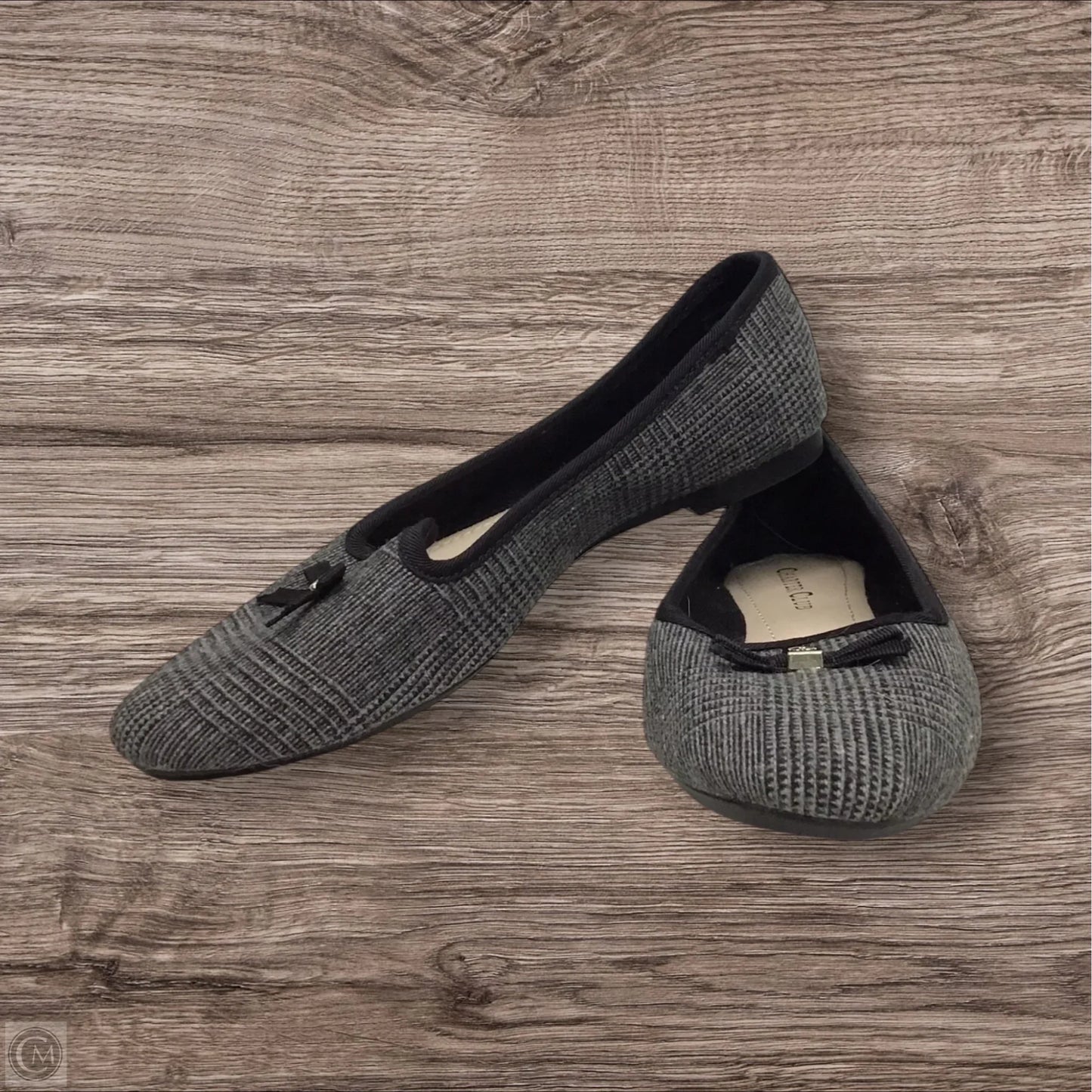 Shoes Flats By Charter Club In Plaid Pattern, Size: 6