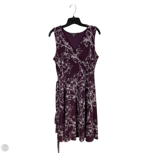 Dress Casual Midi By 41 Hawthorn In Purple, Size: M