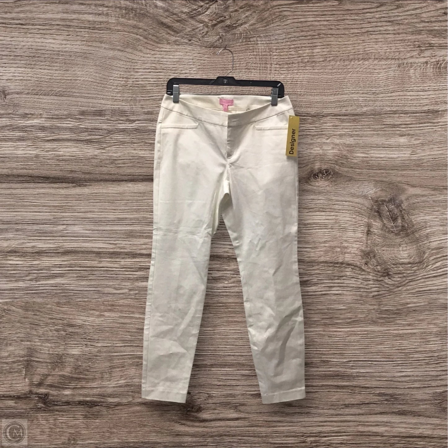 Pants Designer By Lilly Pulitzer In White, Size: 8