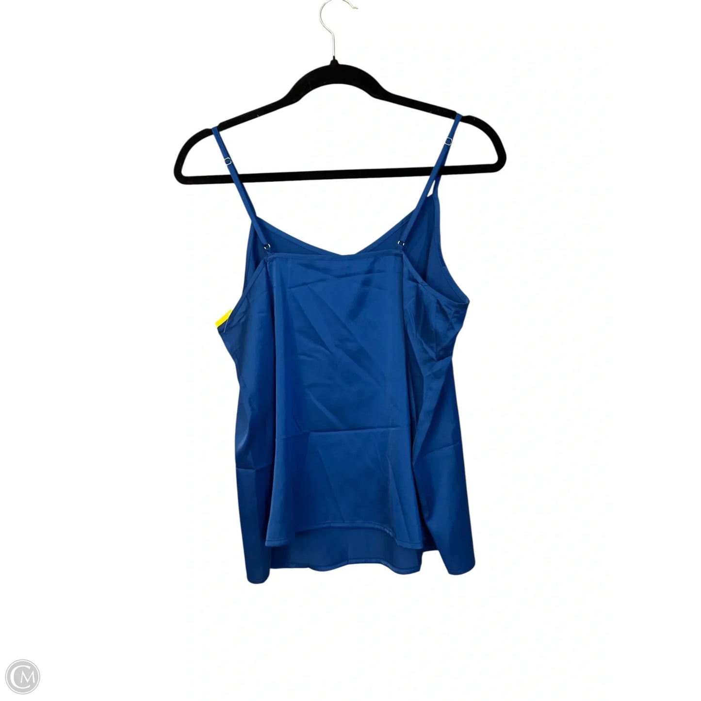 Blouse Sleeveless By Clothes Mentor In Blue, Size: L