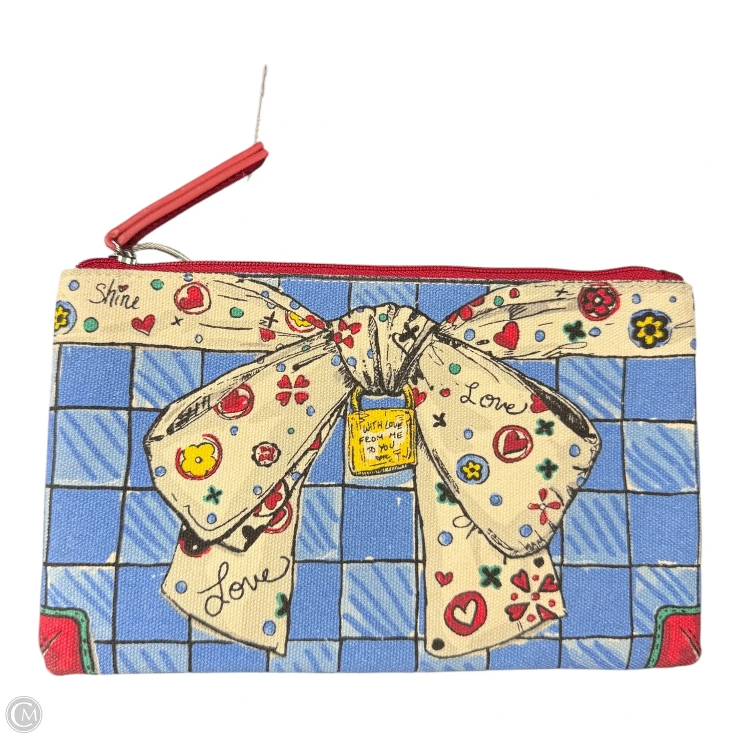 Makeup Bag By Brighton, Size: Medium