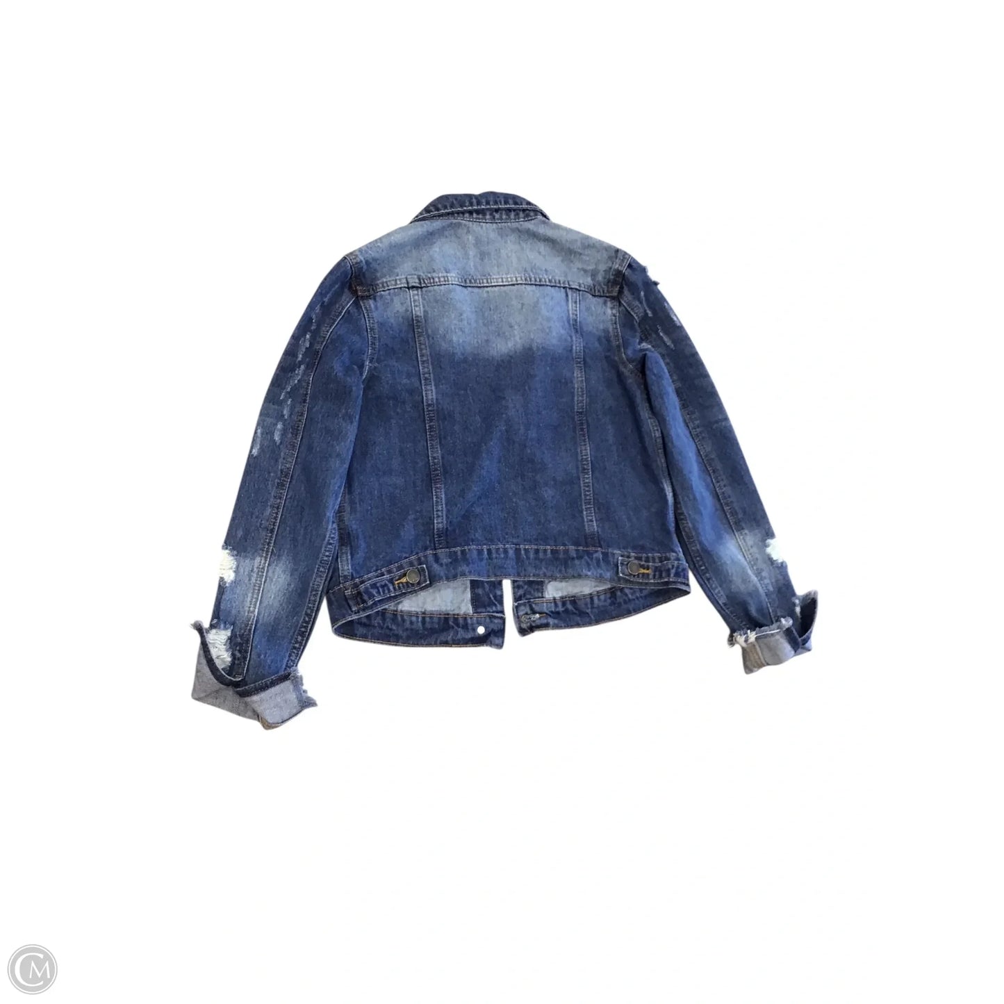 Jacket Denim By Cmc In Blue Denim, Size: S