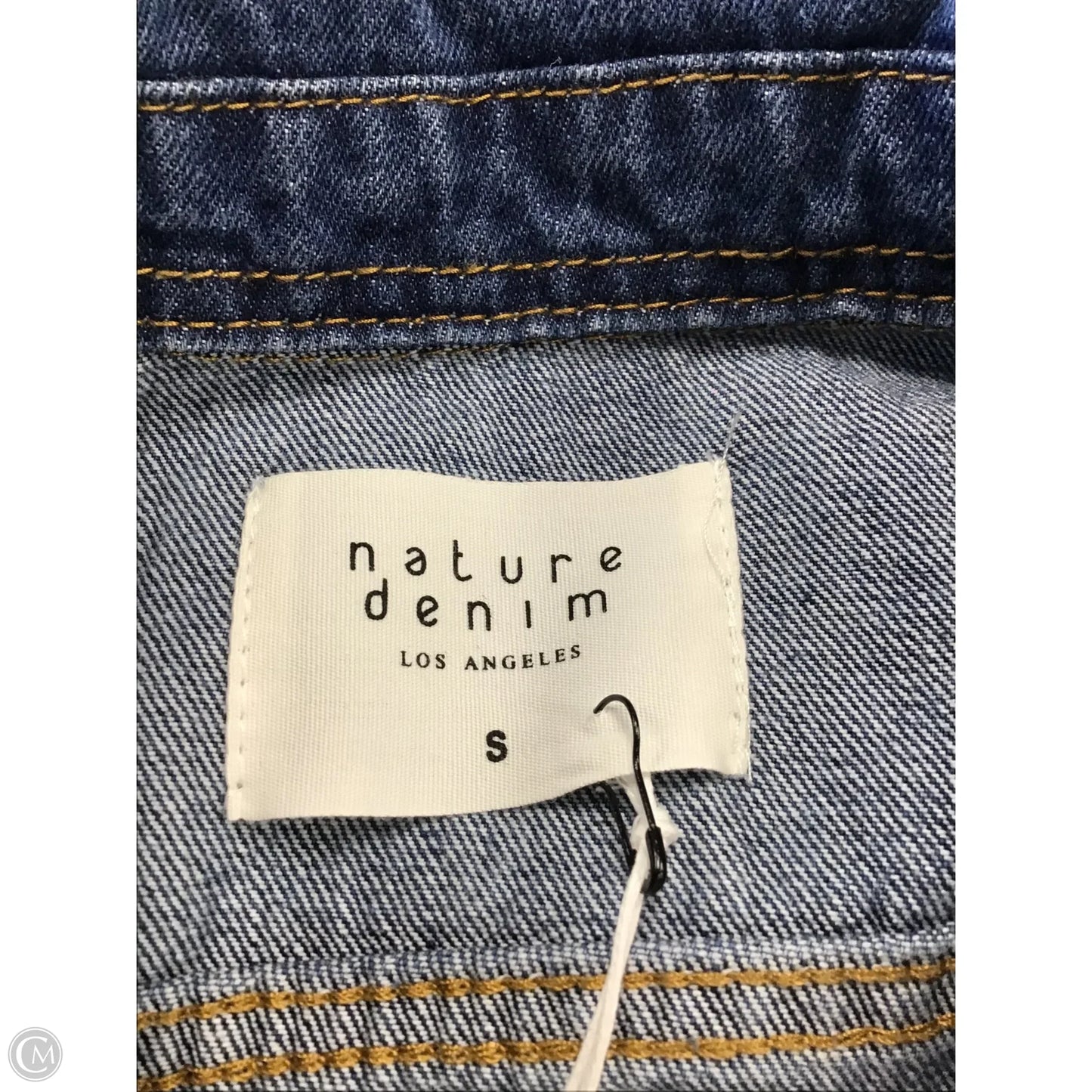 Jacket Denim By Cmc In Blue Denim, Size: S