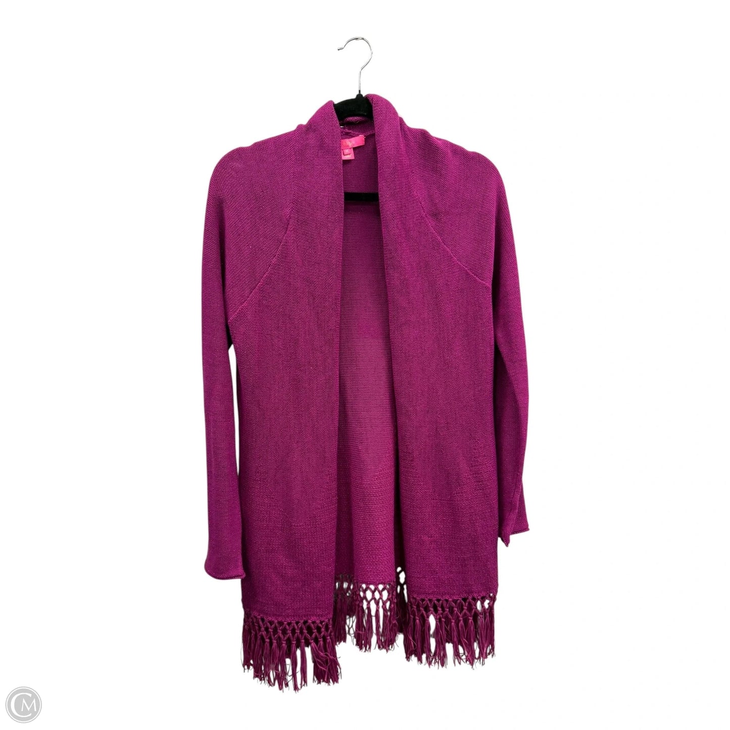 Sweater Cardigan By Lilly Pulitzer In Purple, Size: M