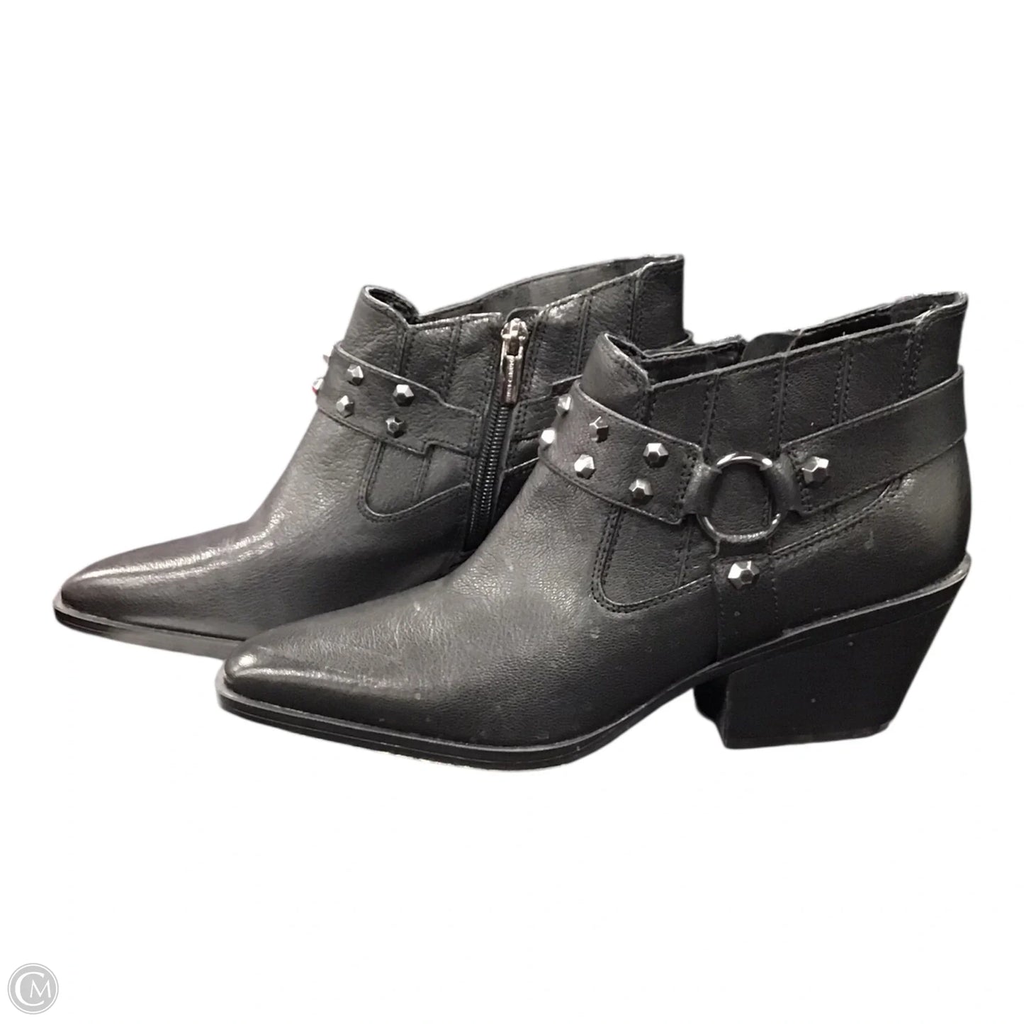 Boots Ankle Flats By Vince Camuto In Black, Size: 10