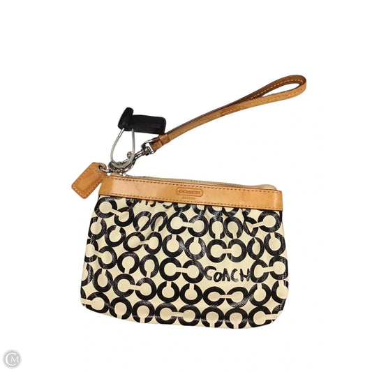 Wristlet Designer By Coach, Size: Small