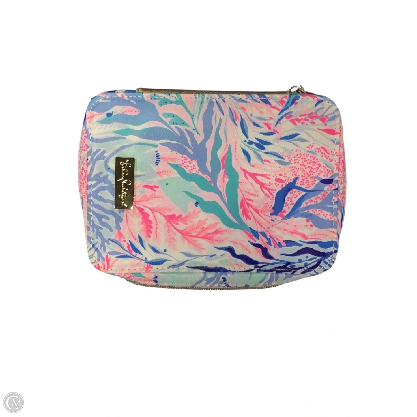Makeup Bag Designer By Lilly Pulitzer, Size: Medium
