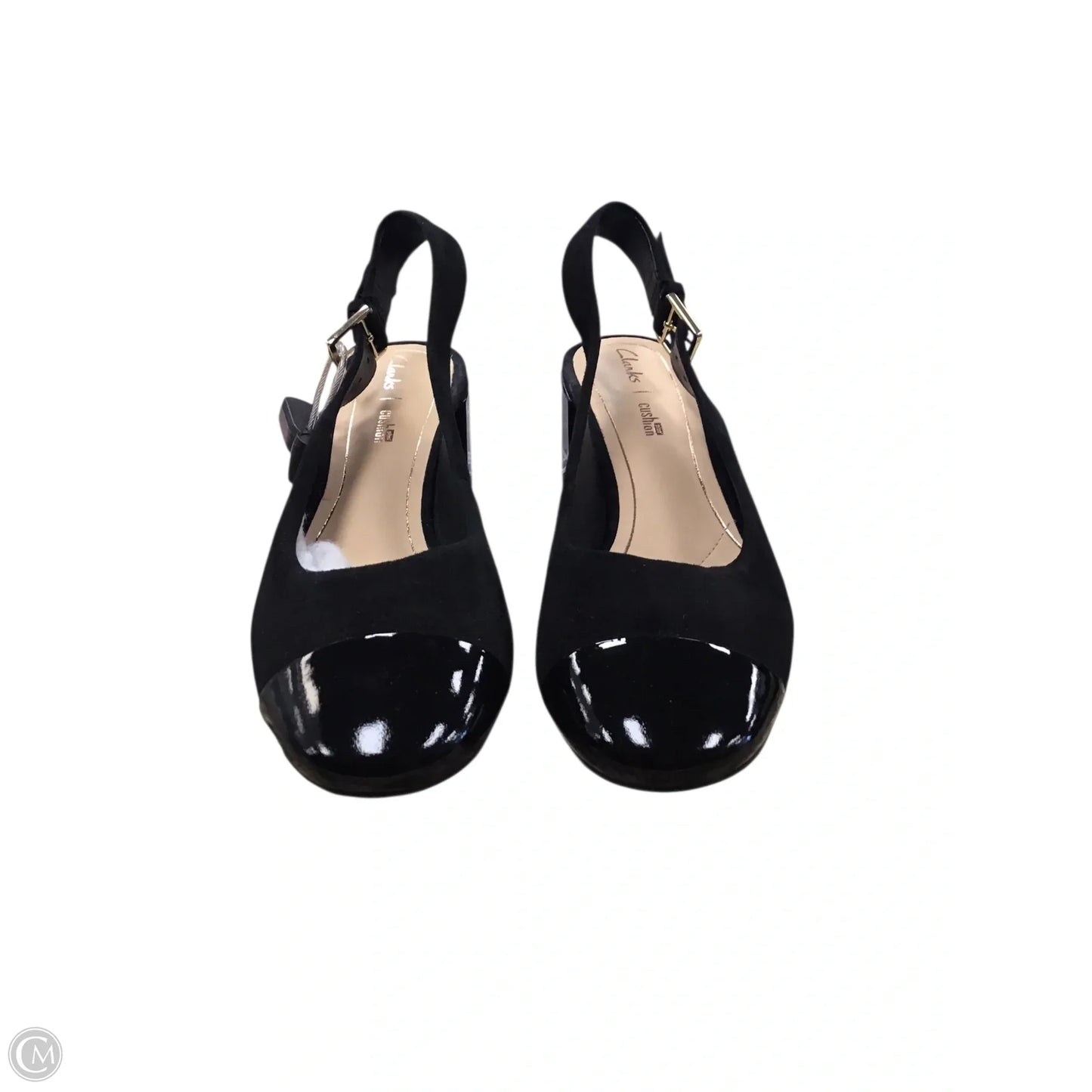 Shoes Heels Block By Clarks In Black, Size: 8.5
