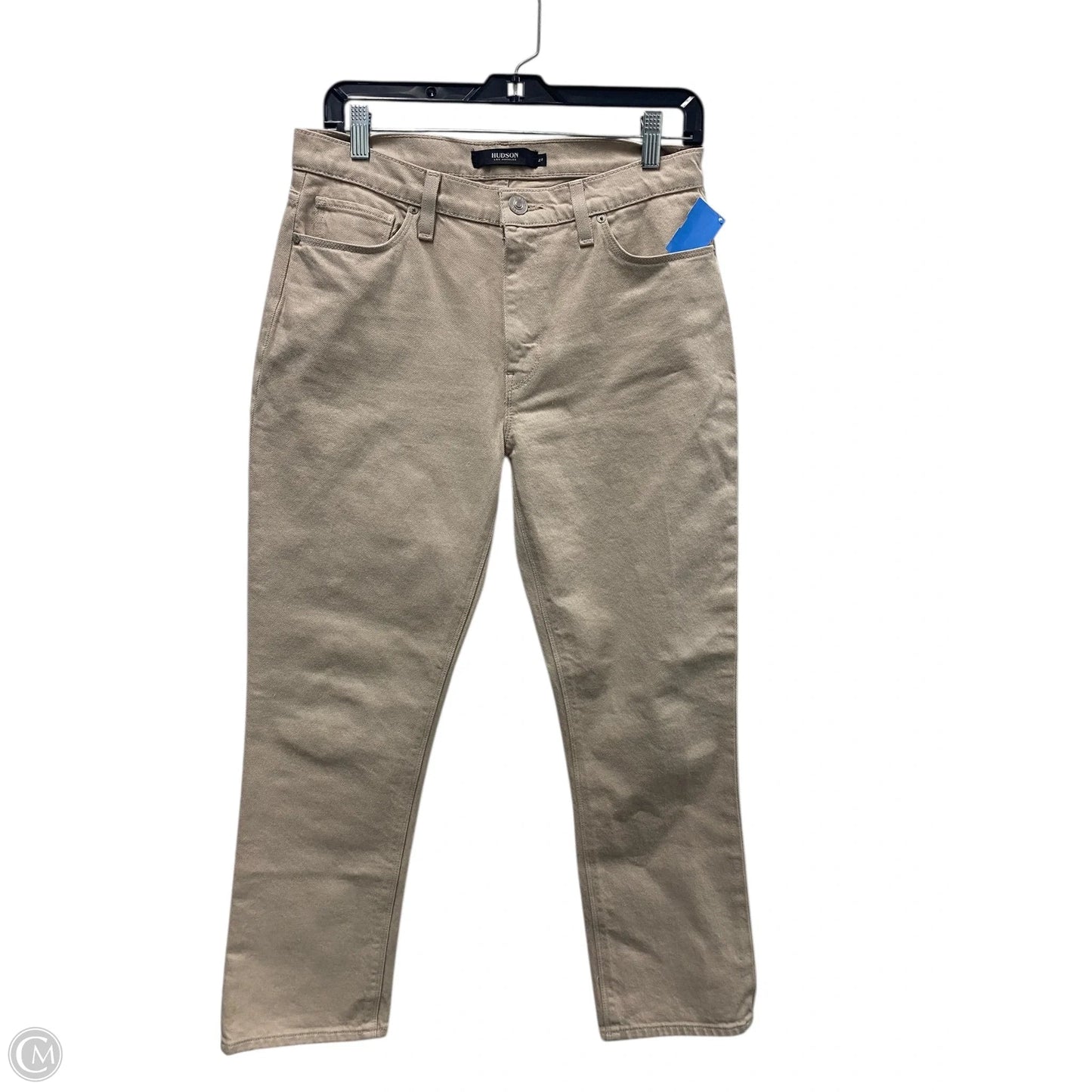 Jeans Straight By Hudson In Beige, Size: 4
