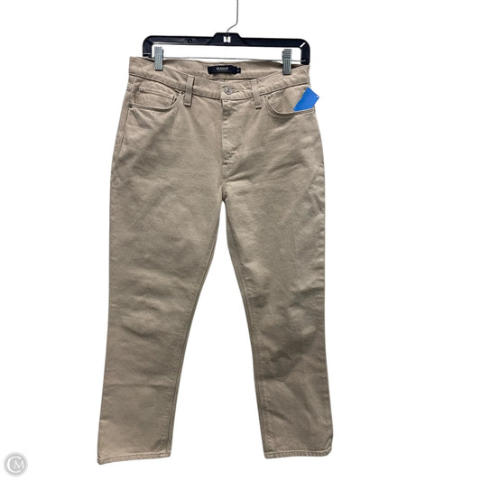 Jeans Straight By Hudson In Beige, Size: 4