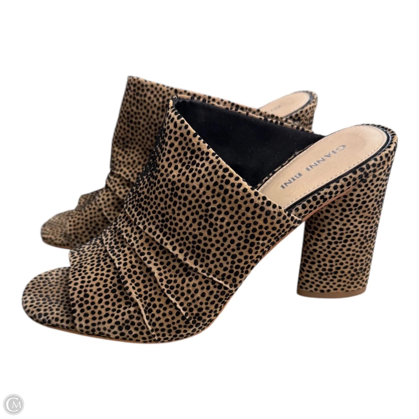 Shoes Heels Block By Giani Bernini In Animal Print, Size: 10