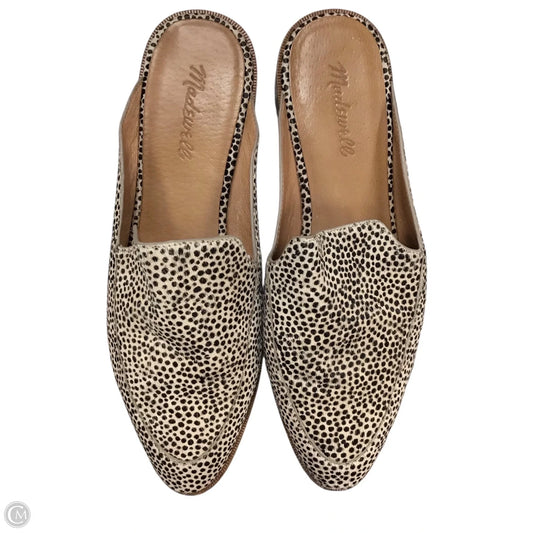 Shoes Flats By Madewell In Animal Print, Size: 9