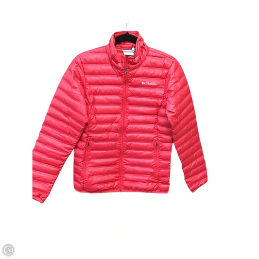 Jacket Puffer & Quilted By Columbia In Pink, Size: M