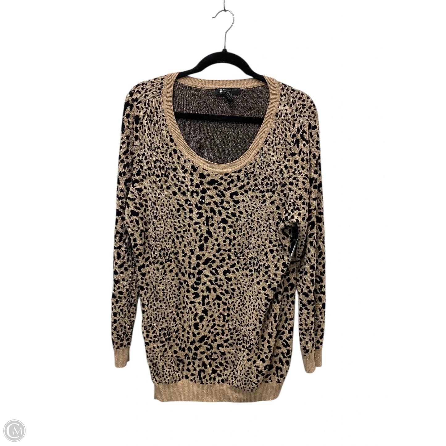 Sweater By Inc In Animal Print, Size: 2x