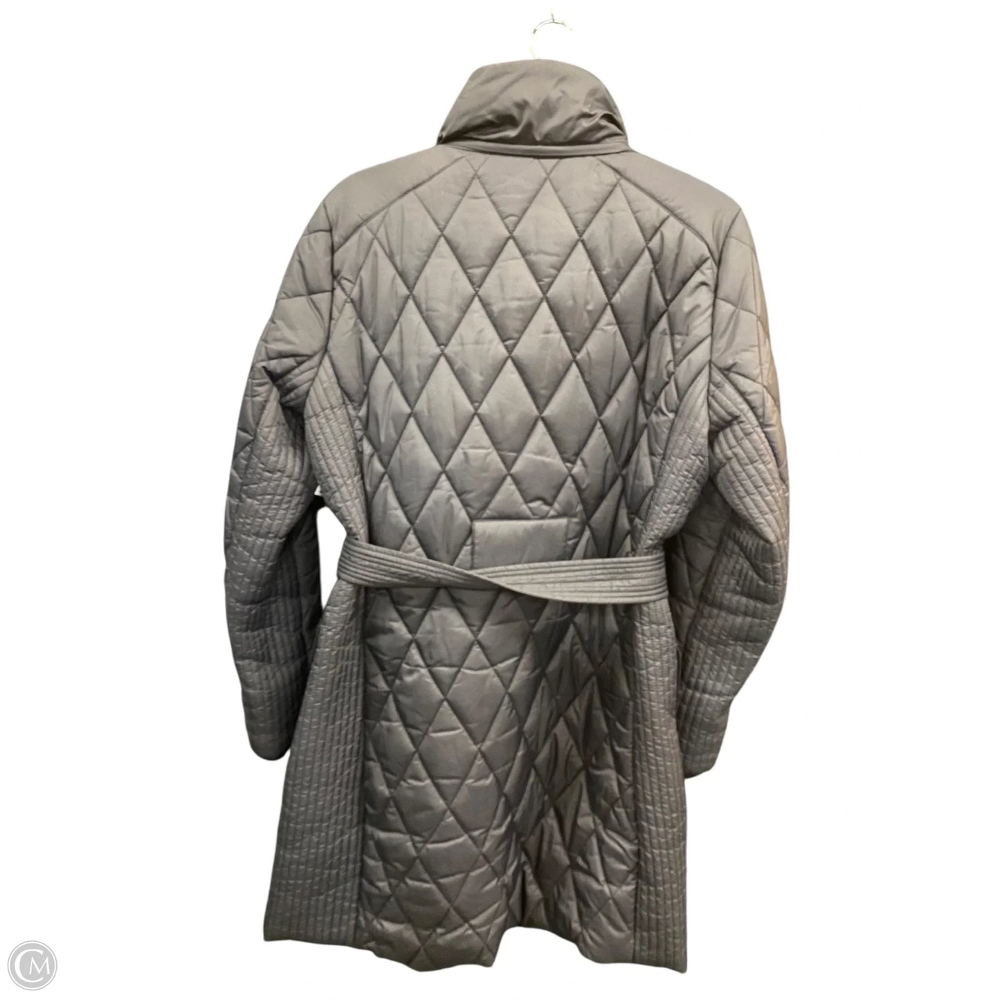 Coat Puffer & Quilted By Lauren By Ralph Lauren In Black, Size: L