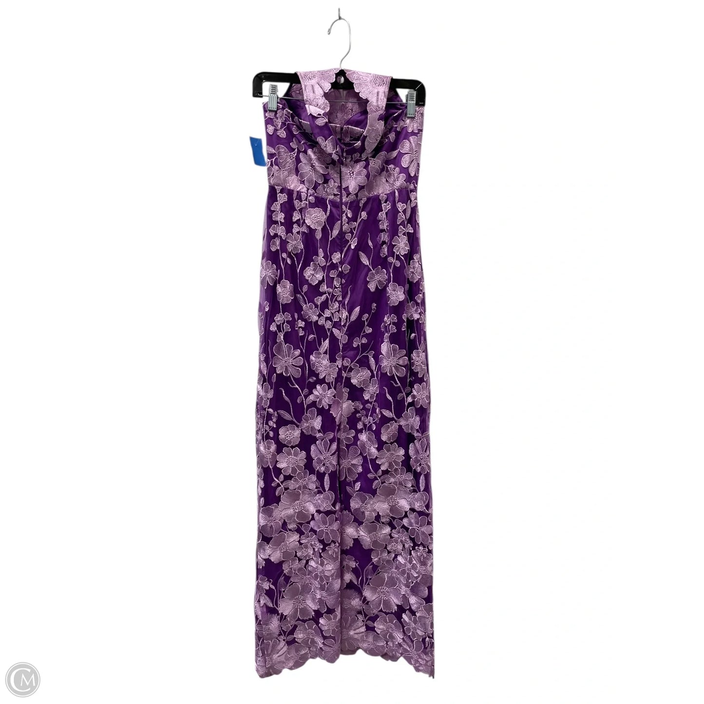 Dress Party Long By Boston Proper In Purple, Size: 6