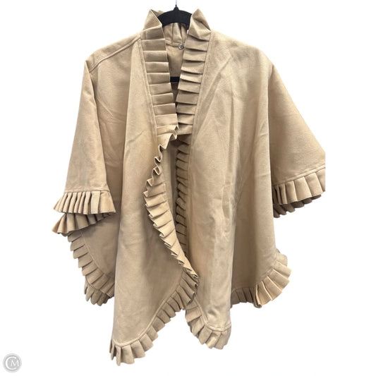 Poncho By Fadivo In Tan, Size: Osfm