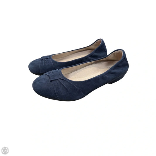 Shoes Flats By Dansko In Navy, Size: 7.5