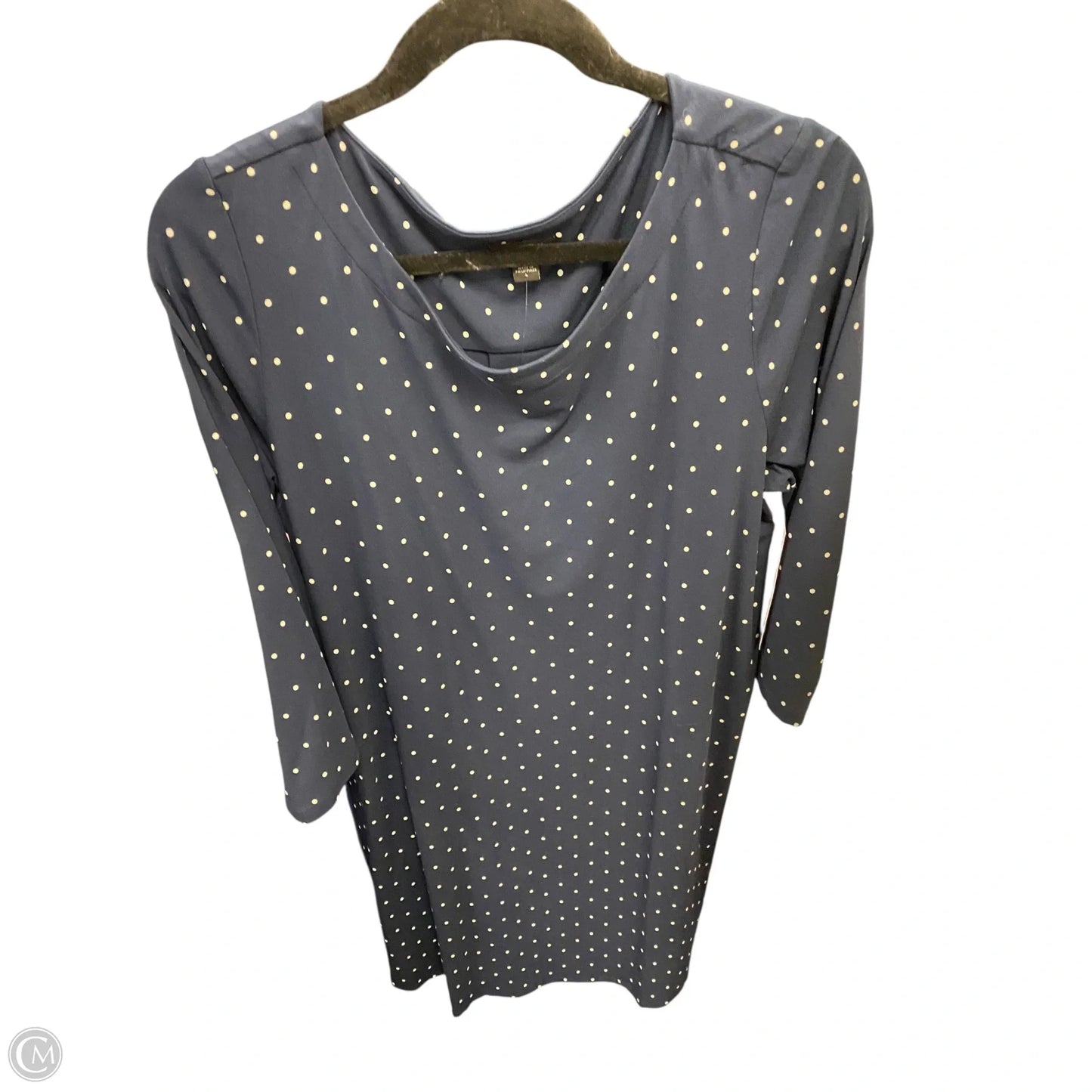 Dress Casual Short By J. Jill In Polkadot Pattern, Size: L